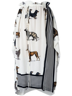 dog print skirt Stella McCartney