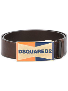 ремень с логотипом на пряжке Dsquared2