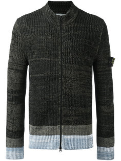 ribbed knit cardigan Stone Island