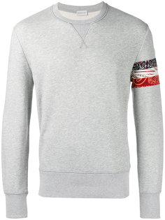 sleeve panel sweatshirt Moncler
