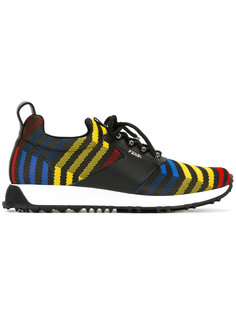 stripe panel sneakers Fendi