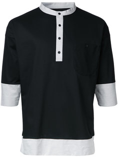 contrast polo shirt  Factotum