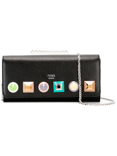 сумка через плечо с заклепками Fendi