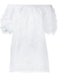 топ с открытыми плечами Ermanno Scervino