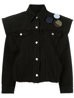 джинсовая куртка со съемными рукавами Mm6 Maison Margiela