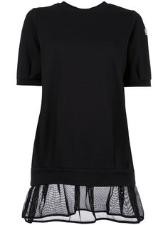 mesh trim sweatshirt T-shirt Moncler