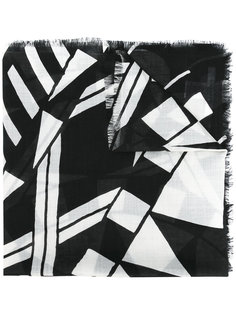 шарф с геометрическим узором Givenchy