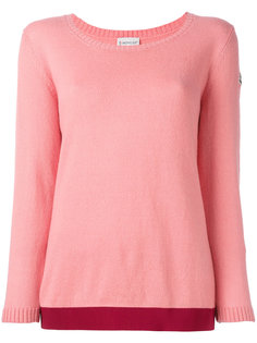 contrast trim knitted jumper Moncler