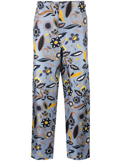 floral print trousers Fendi