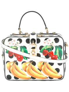 сумка-тоут в горох с принтом Dolce &amp; Gabbana