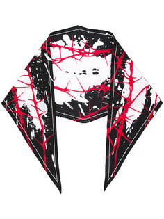 patterned neck scarf Haider Ackermann