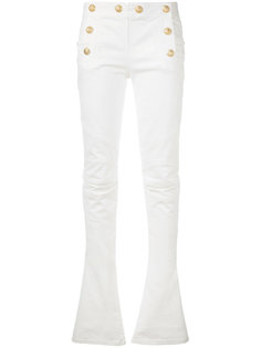flared sailor jeans Balmain