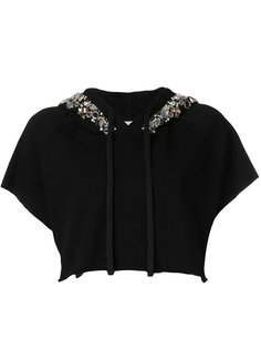 cropped embellished hoodie Amen Amen.