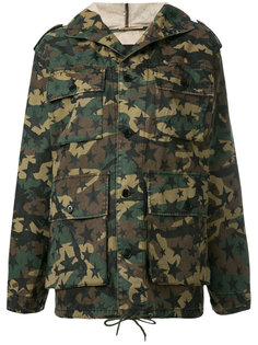 hooded military jacket  Saint Laurent