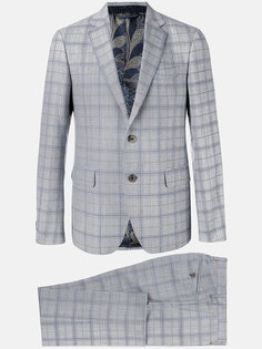 checked formal suit  Etro