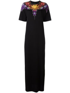 side-slit embellished maxi dress Marcelo Burlon County Of Milan