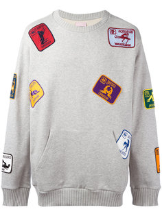 multi patched sweatshirt  Palm Angels