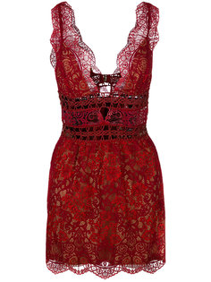 прозрачное платье из цветочного кружева For Love And Lemons