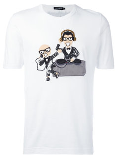 футболка с нашивкой Designers Dolce &amp; Gabbana