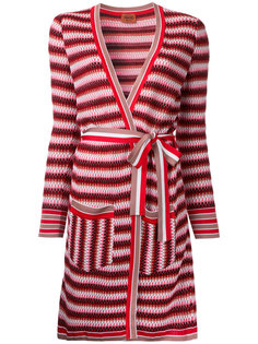 пальто-кардиган с зигзагообразным узором Missoni