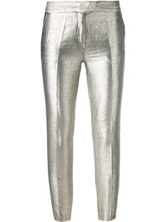 Metallic tailored trousers Christian Pellizzari