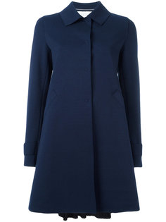 pleated back coat  Harris Wharf London