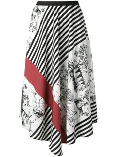 асимметричная юбка с принтом IM Isola Marras