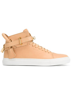 buckled hi-top sneakers  Buscemi