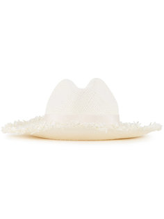 frayed trim hat  Federica Moretti