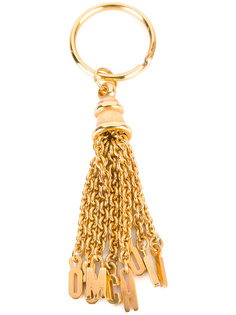 logo chain keyring Moschino Vintage