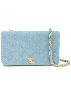 vintage denim shoulder bag Chanel Vintage