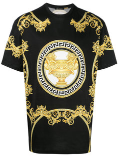 футболка с принтом логотипа Versace