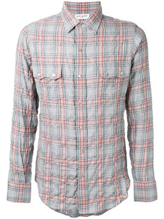 checked shirt  Saint Laurent