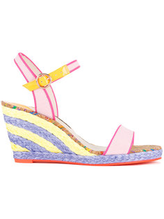 buckled wedge sandals Sophia Webster