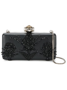 клатч Heart Frame с вышивкой Alexander McQueen