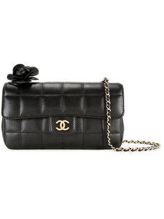 quilted CC logo Camellia chain shoulder bag Chanel Vintage