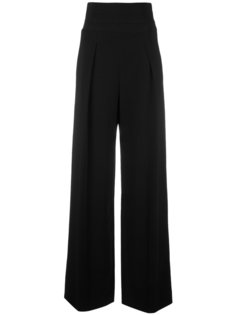брюки с завышенной талией Emporio Armani