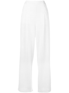 брюки с завышенной талией Emporio Armani