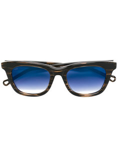 blue gradient lens sunglasses Oamc