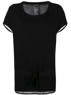футболка с прозрачной панелью Ann Demeulemeester