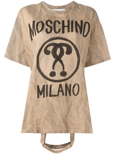 футболка с ручкой от сумки Moschino