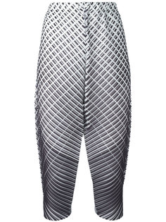 укороченные брюки Pleats Please By Issey Miyake