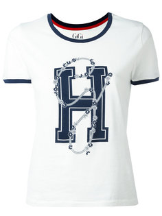 футболка с принтом-логотипом Tommy Hilfiger