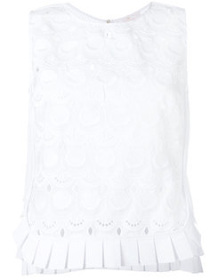 топ с вышивкой Capucci