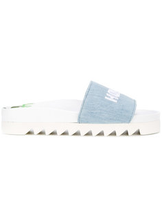 Hollywood embroidered sandals Joshua Sanders