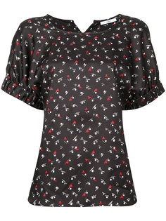 dotted print T-shirt Astraet