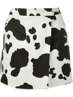 cow print skirt Versace Vintage