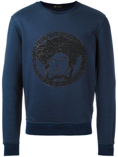 embroidered Medusa sweatshirt Versace