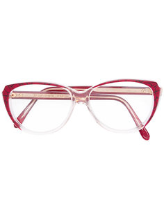 geometric optical glasses Yves Saint Laurent Vintage