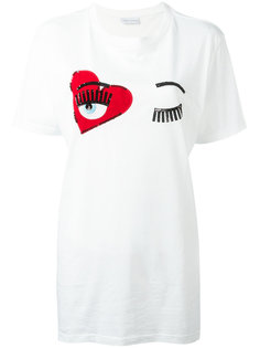 oversized wink T-shirt Chiara Ferragni